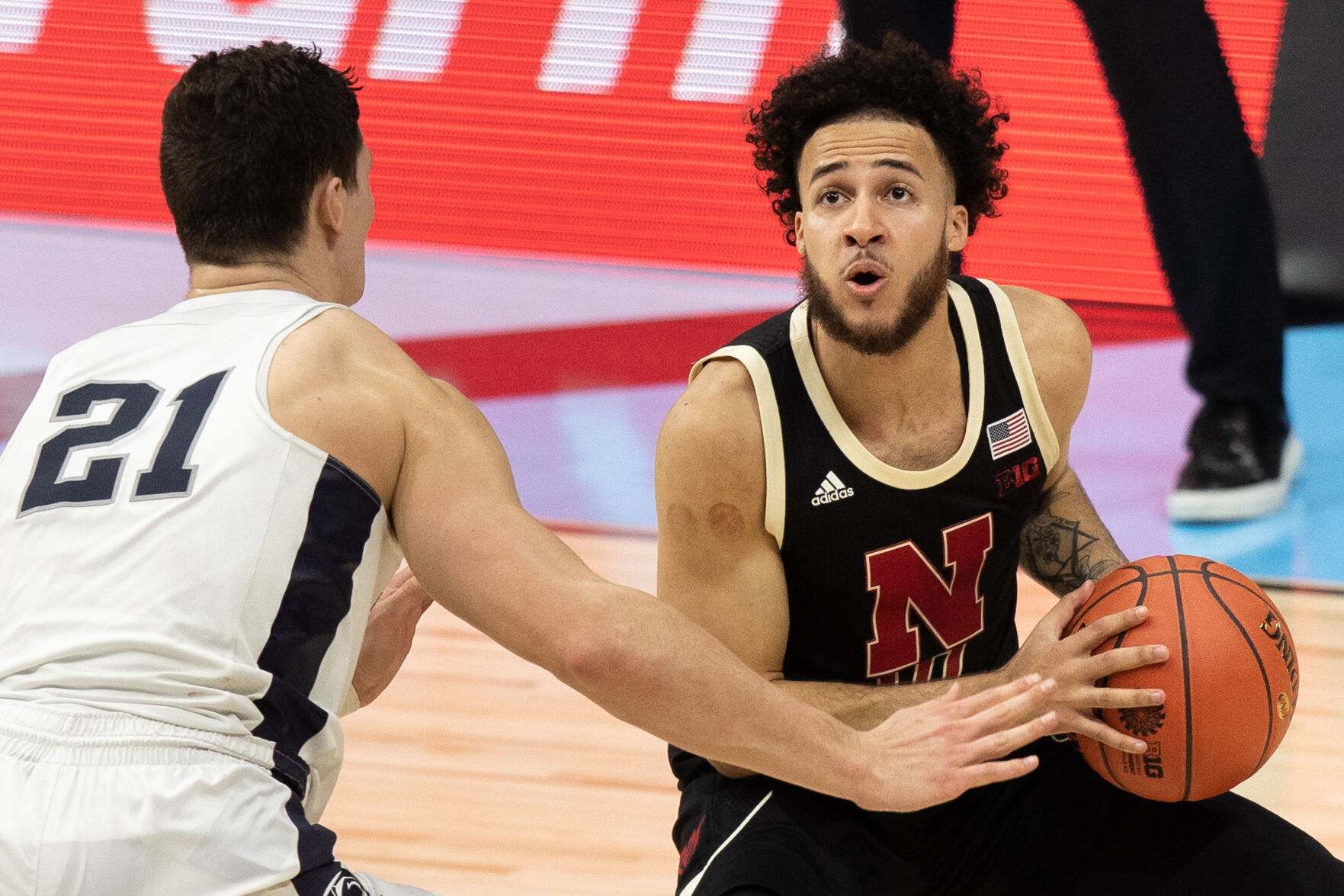 Nebraska Basketball vs. Penn State Photo No. 5